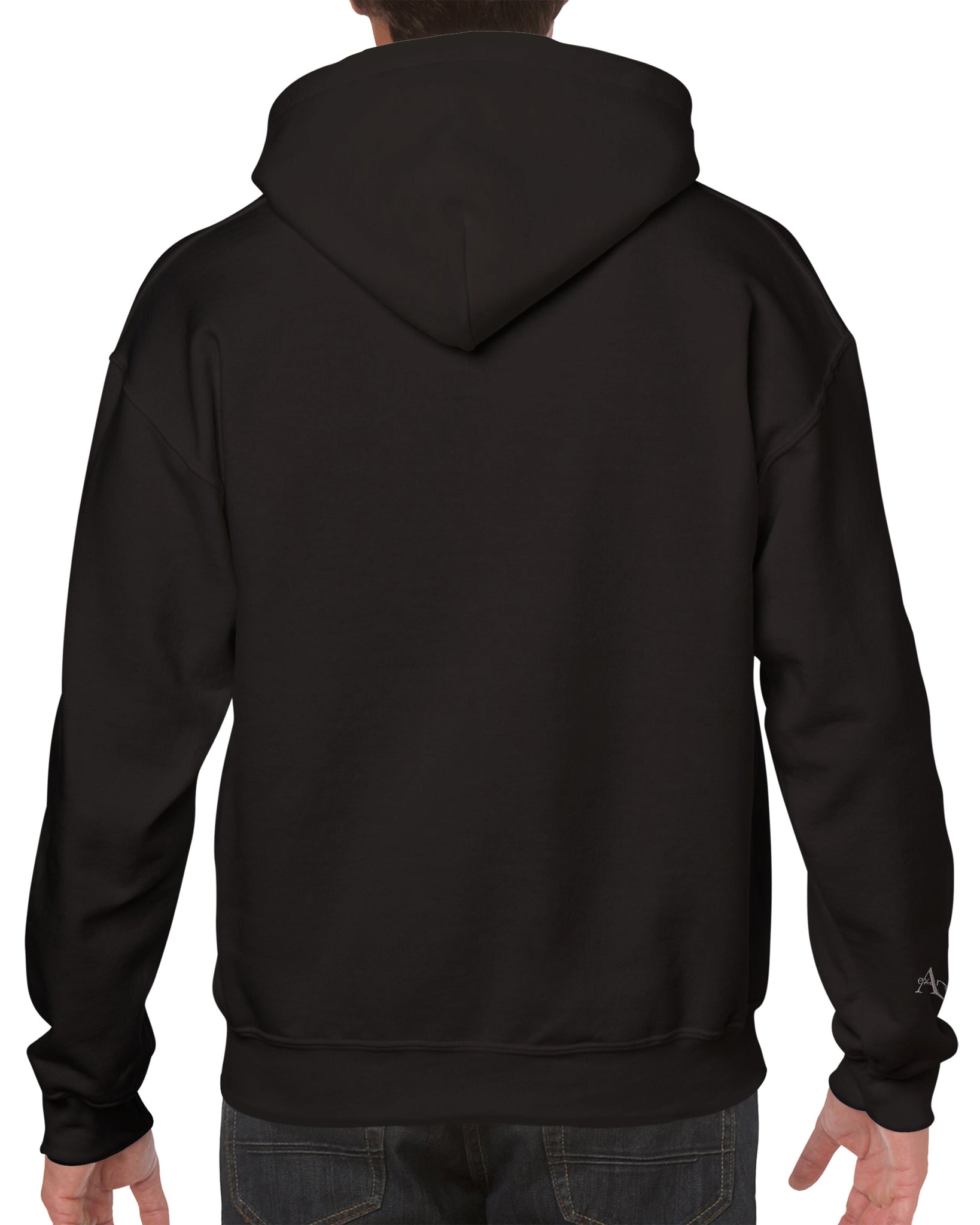 Özel hoodie unisex siyah